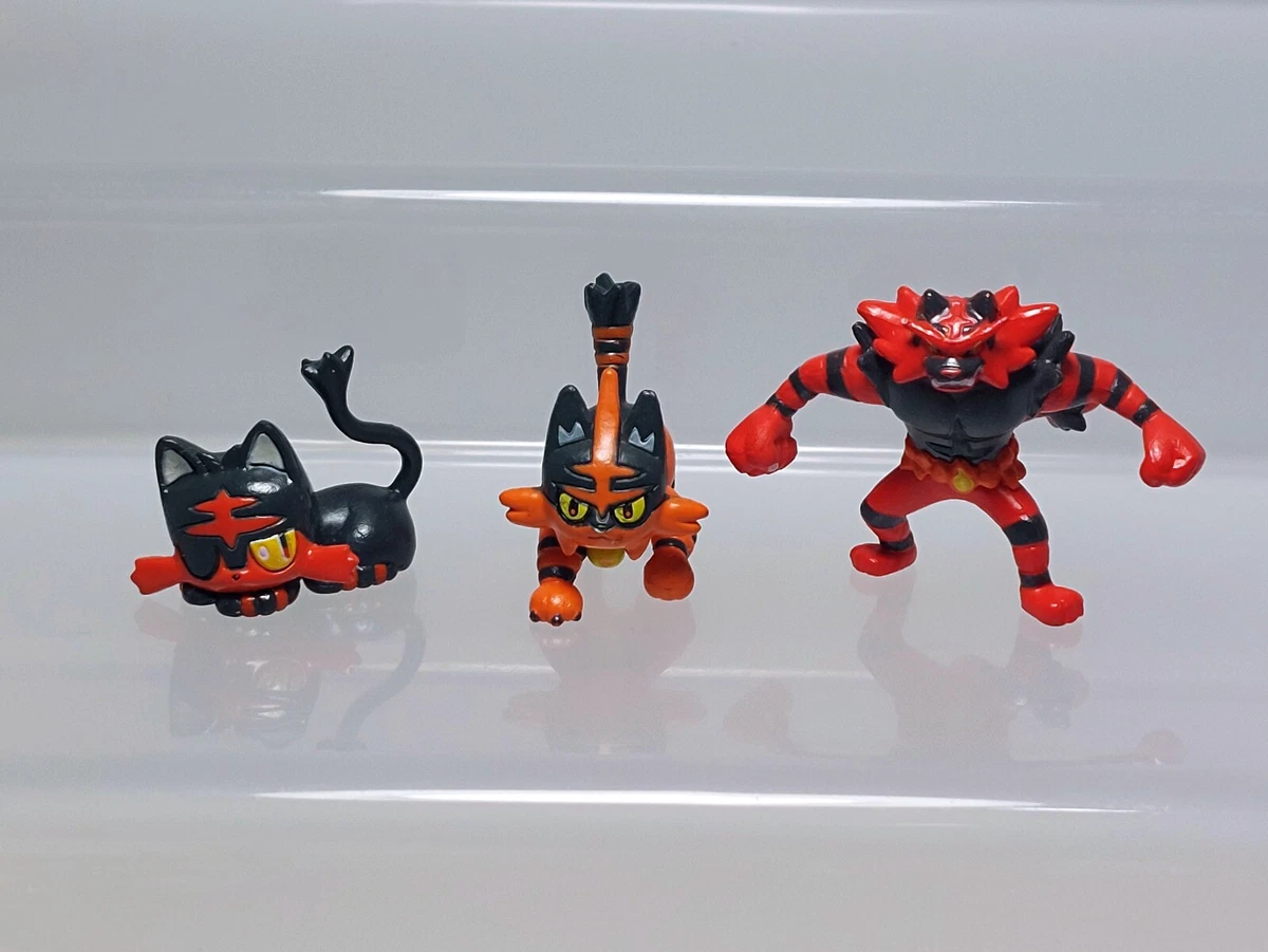 Incineroar Torracat Litten Pokemon Get Collections Figure T ARTS