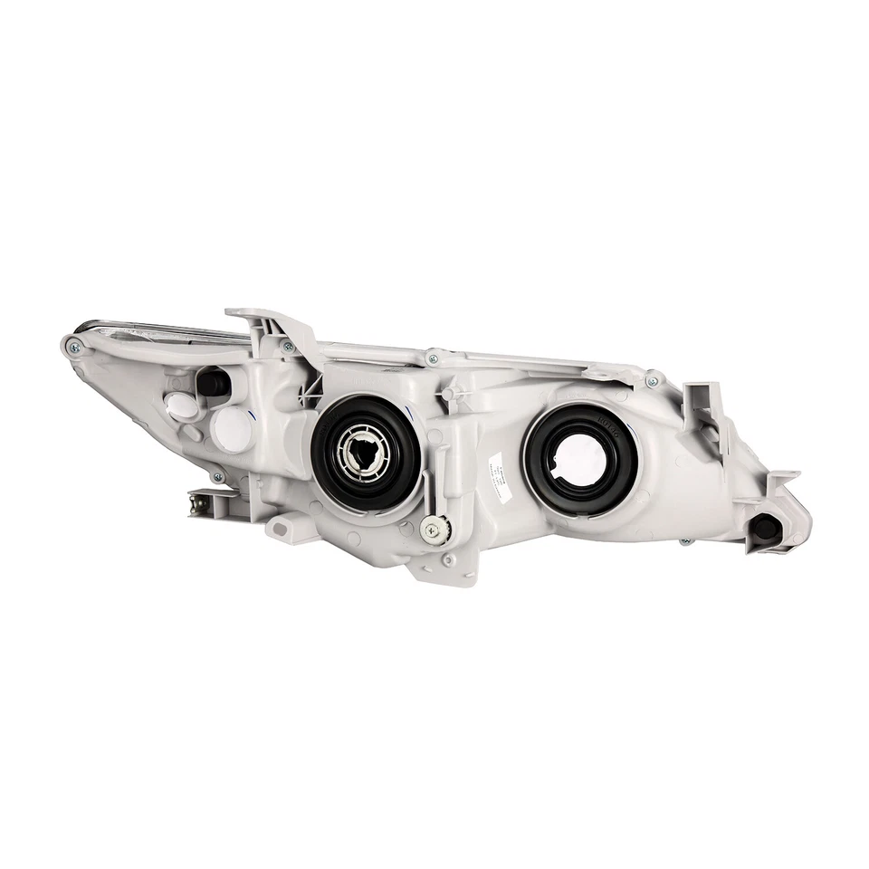 Fit 2012-2014 Toyota Camry Chrome Projcetor Headlights Replacement Headlamp Pair - Image 4 of 4