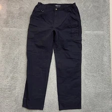 5.11 Tactical Series Cargo Pants Mens 36x34 Blue Cotton Work Utility Outdoor