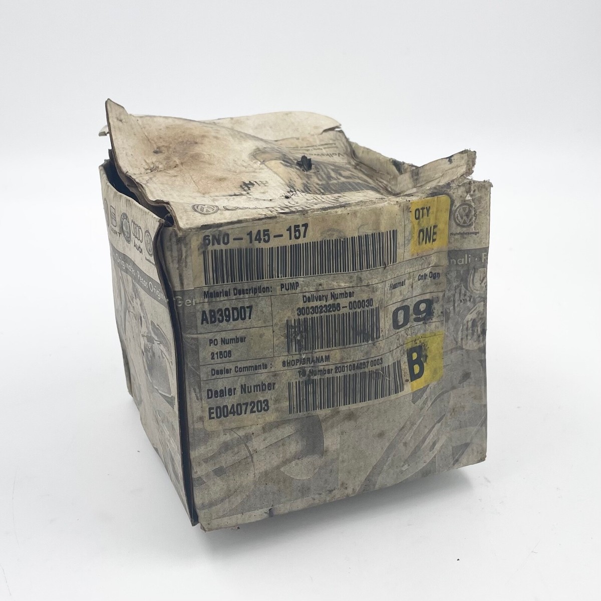 NOS! Genuine OEM Volkswagen 6N0145157 Power Steering Pump | eBay 