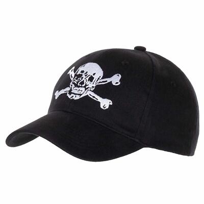 Baseball Cap Totenkopf von Pro Company Skull Pirat verstellbar Schirmmütze Kappe