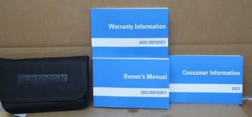2023 Honda Odyssey Besitzerhandbuch Bedienungsanleitung Original-Zubehör-Hersteller - Bild 1 von 3
