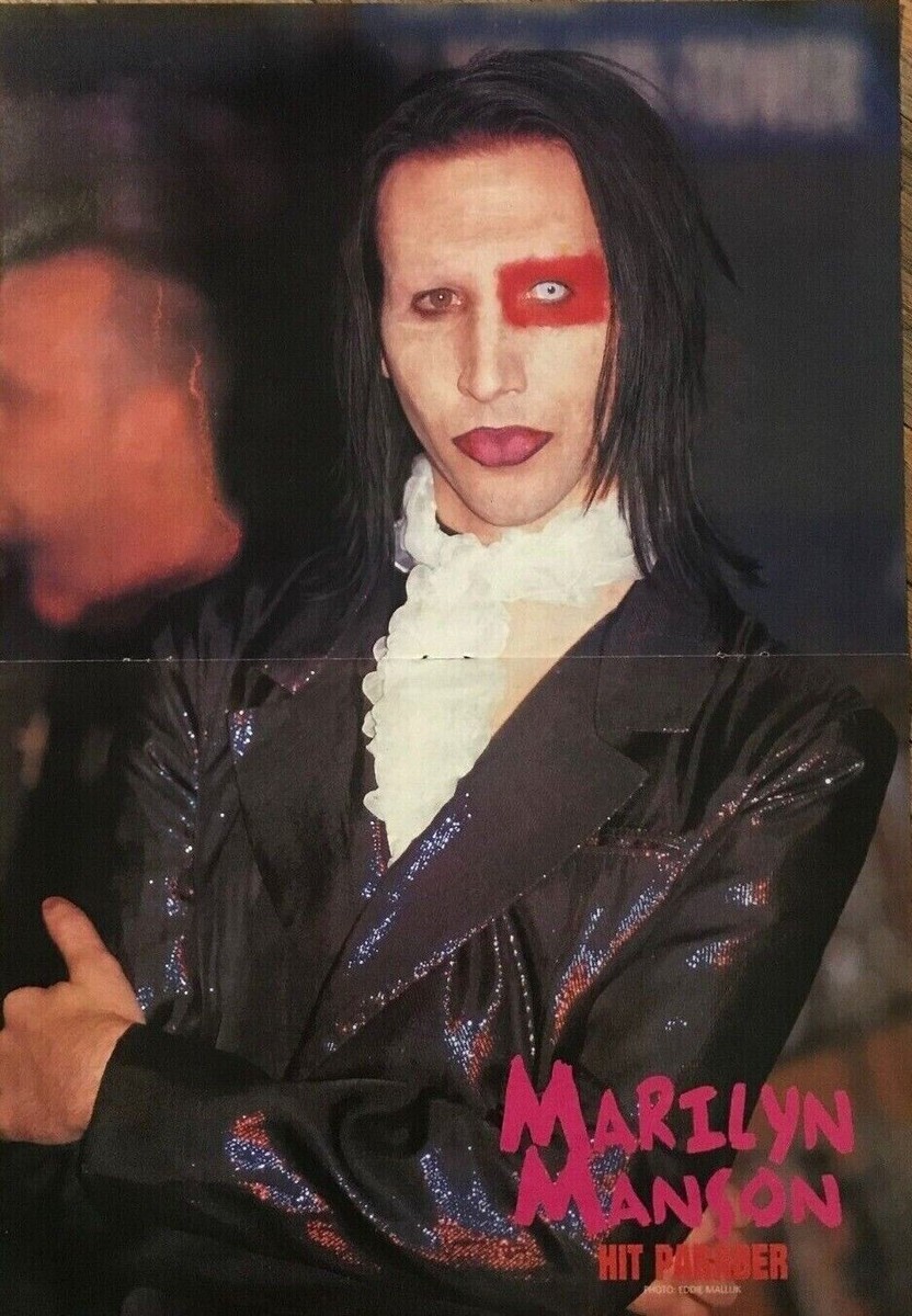 90s vintage poster「MARILYN MANSON」 90s vintage poster MARILYN MANSON
