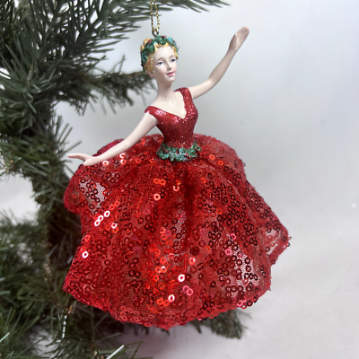 white christmas dresses Kurt Adler 6
