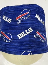 Men/Women Surgical Scrub Cap Lined Buffalo Very Cool 100% Cotton