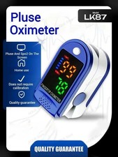 iQUE Fingertip Pulse Oximeter SpO2 PR Heart Rate Monitor