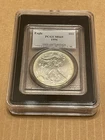 1996 $1 Silver Eagle PCGS MS69 With Case