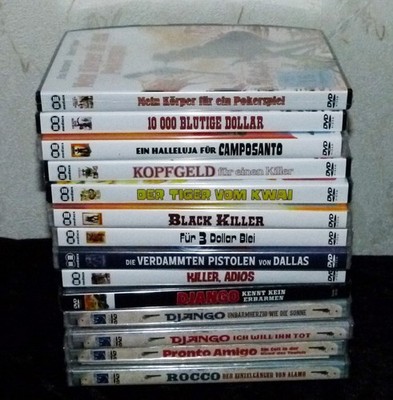Italowestern Filmsammlung DVD Disc - 14 Disc - 10.000 blutige Dollar - Neu & OVP
