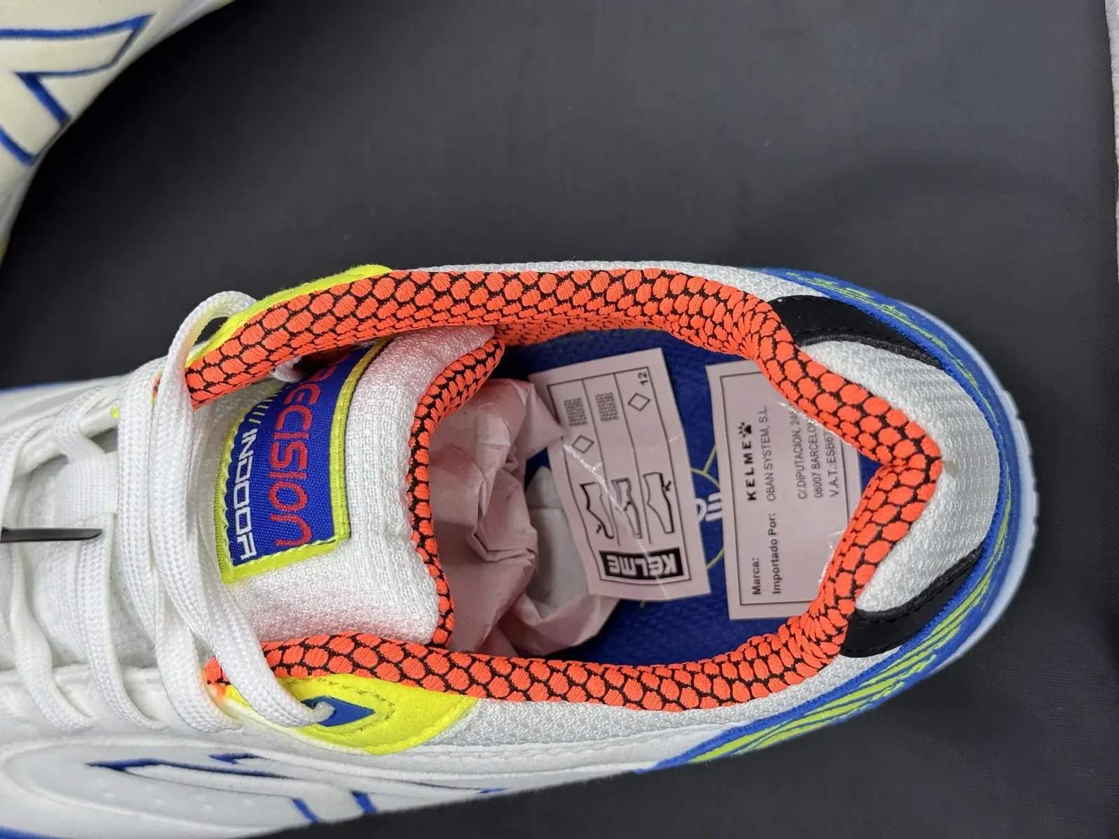 Kelme Precision Mens Futsal Shoes UK 7 EU 41 Indoor Football Trainers White image 10