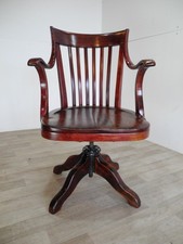 Antica sedia da scrivania Thonet caffè Capua Adolf Loos sedia da ufficio sedia girevole n.677
