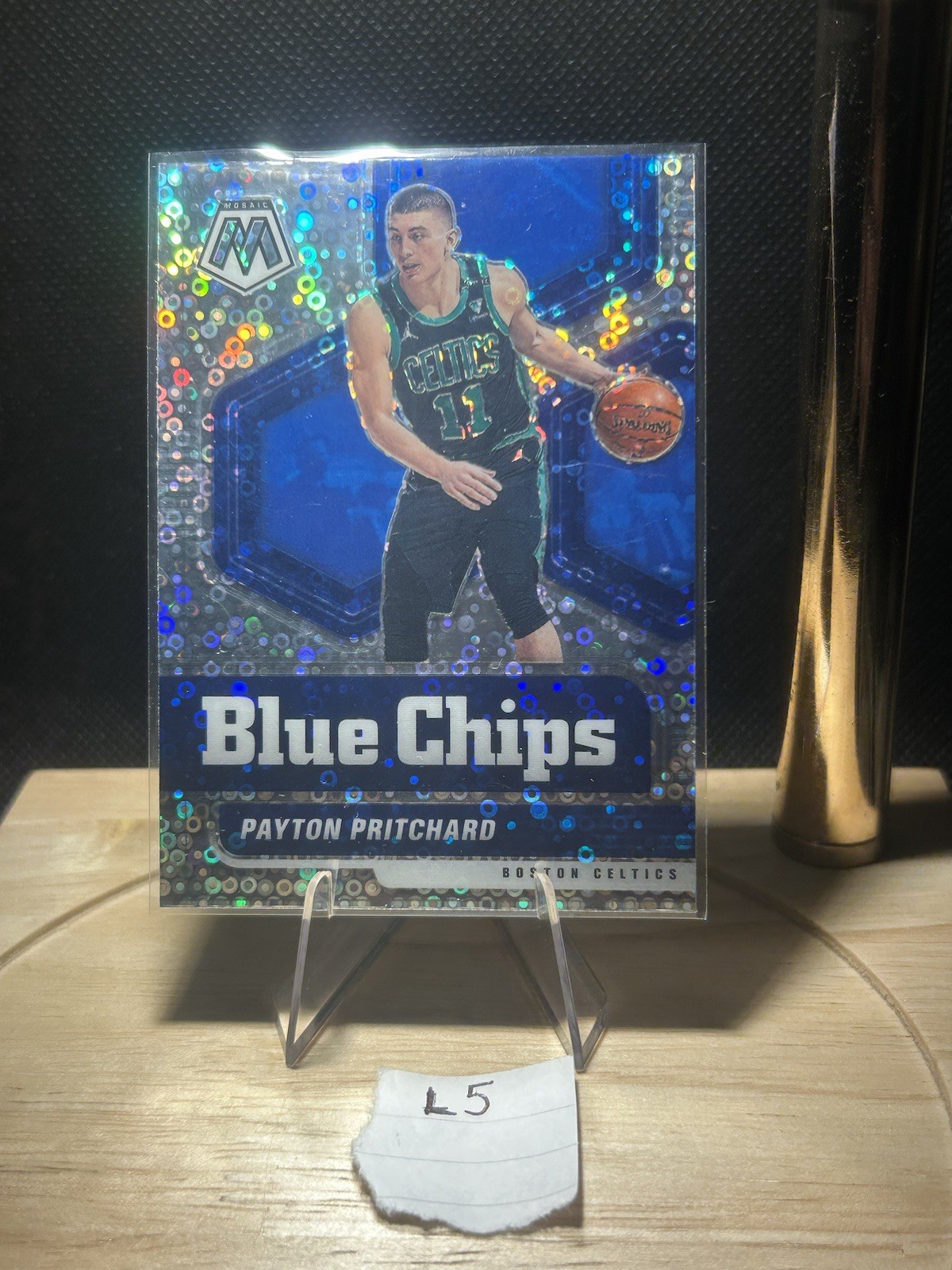 2020-21 PANINI MOSAIC PAYTON PRITCHARD ROOKIE DISCO BLUE CHIPS CELTICS