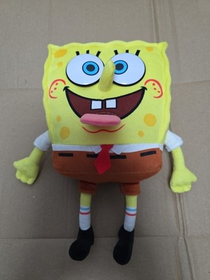 SpongeBob Schwammkopf lustiger Sound Plüschtier Kuscheltier 30 cm sehr guter Zustand