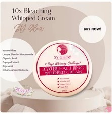 SY Glow 10x: The Intense bleaching Whipped Cream for Rapid Brightening, 250ml