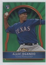 2011 Topps Finest Green Refractor 17/199 Alexi Ogando #89 0b5