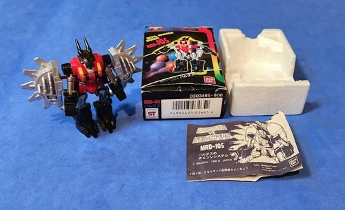 VINTAGE BANDAI GOBOTS BALDAS DEVIL INVADER SERIES MRD-105**JAPAN**1985**NICE**