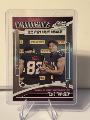 2025 Absolute Introductions NFLPA Rookie Premiere Texas Two-Step