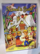 Hansel & Gretel DVD Stardast Film Cartoon + Libro Fiaba e Colora Edit. Come Foto