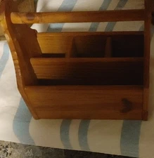 Bamboo Wooden Expandable Cutlery Tray Drawer Organizer Kitchen Utensil Flatware