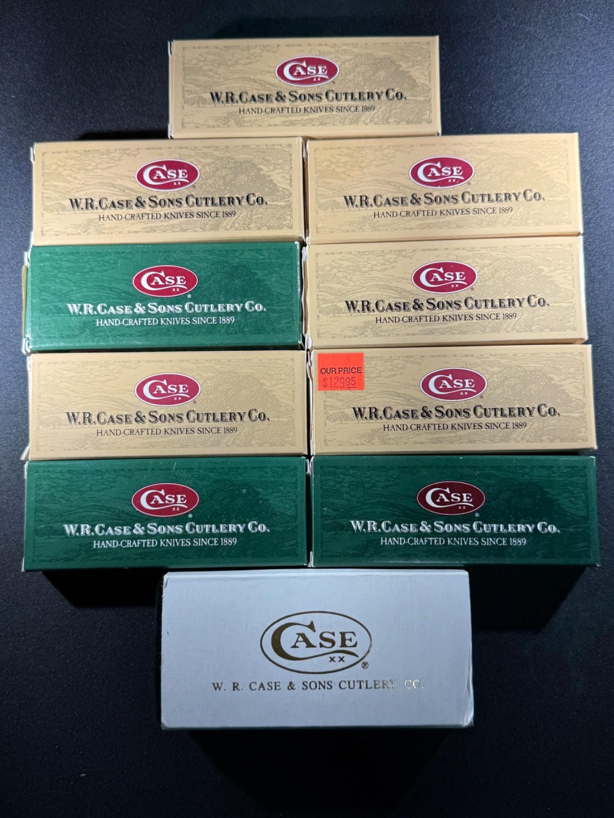 10 LOT!! NIB! Case XX Knives NEW AMAZING Old Stock! MEGA AUCTION! RARE! WOW!!
