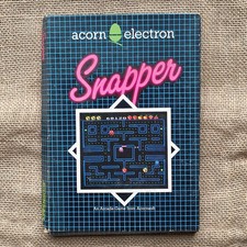Acornsoft Snapper Acorn Electron Cassette Game Retro Vintage BBC Micro OVP