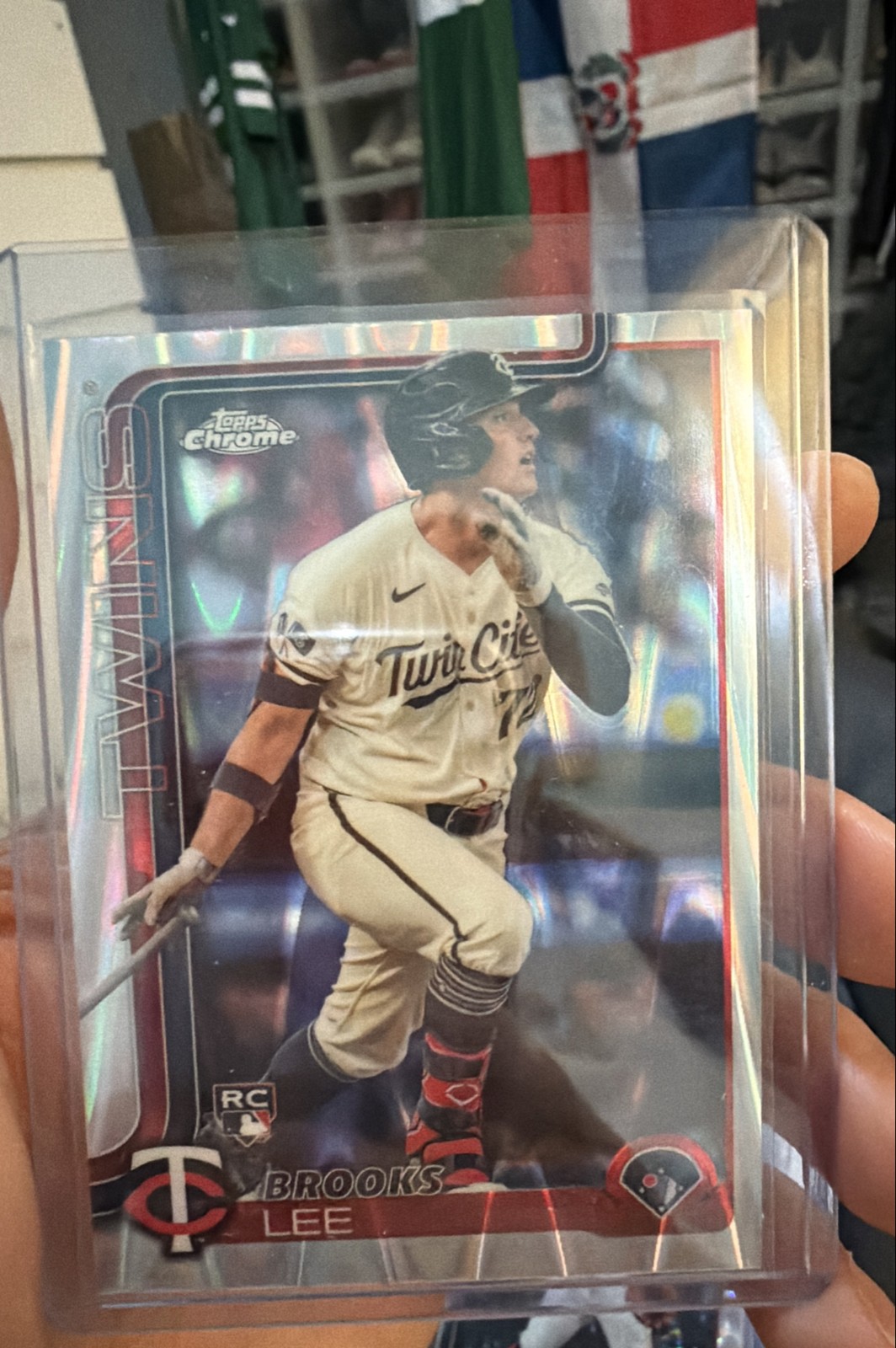 2025 Topps Chrome - Brooks Lee #234 RayWave Refractor (RC)