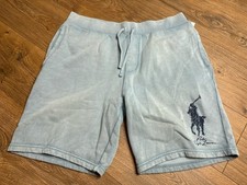 Polo Ralph Lauren Mens Blue Big Logo Sweat Shorts Size XL NWT