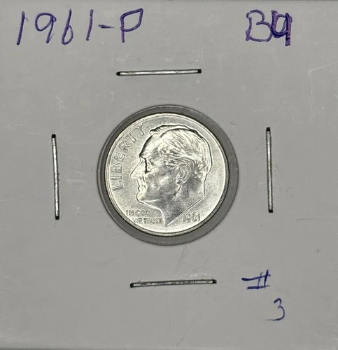 1961-P BU Roosevelt Dime, Item 3