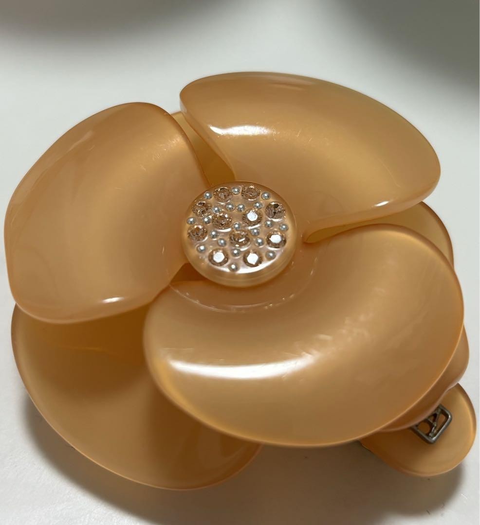 ALEXANDRE DE PARIS Camellia Barrette Orange | eBay display picture 2
