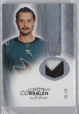 2021-22 Upper Deck The Cup Rookie Class of 2022 26/49 Jonathan Dahlen Patch 1d59