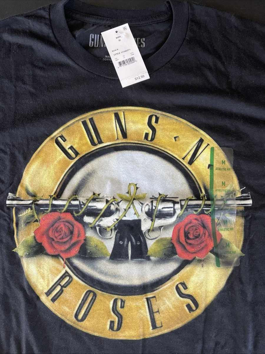Preços baixos em Camisa Guns n Roses 1987 em camisetas masculinas