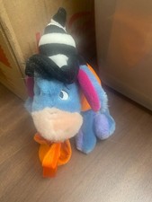 HALLOWEEN Disney Store 8" Eeyore Witch Costume Plush. Winnie the Pooh