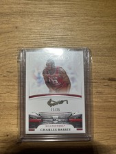 2021 Panini Flawless Collegiate Charles Bassey On Card Auto /25 RC Rookie. rookie card picture