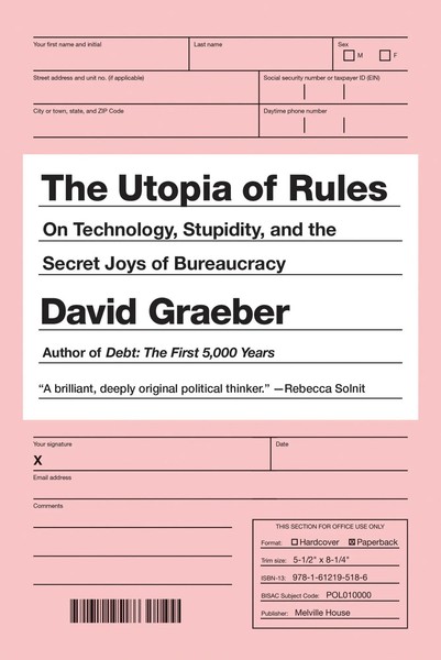David Graeber | The Utopia Of Rules | Taschenbuch | Englisch (2016) | 262 S.-image