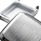 22.2mm Glass Watch Case Back Cover Waterproof Stainless Steel Silver fit VJ20 — photo 5