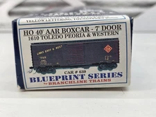 Branchline Trains HO Kit 1610 - 40' AAR Boxcar Toledo Peoria & Western #604158
