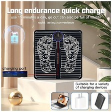 Relaxing Foot Massager Mat Soothing Circulation Therapy Soft Comfort Pain Relief