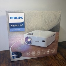 Philips NeoPix 100 Home Projector LED HDMI USB Brand New Sealed NPX100
