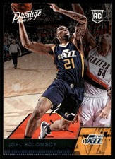 2016-17 Panini Prestige #193 Joel Bolomboy Utah Jazz Rookie