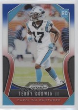 2019 Panini Prizm Rookies Red White & Blue Prizm Terry Godwin II #393 07rd
