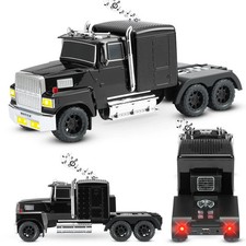 Black Rechargeable Truck Bluetooth Portable Speaker LED Light USB/AUX/FM WS-570
