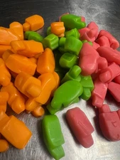 1 Pound Albanese Sherbet Gummi Ice Pops - Bulk Packaging (Multi Flavor Pack)