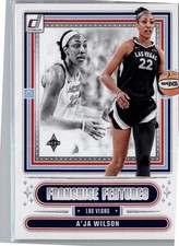 2025 Donruss WNBA A'ja Wilson Franchise Features Donruss Las Vegas Aces