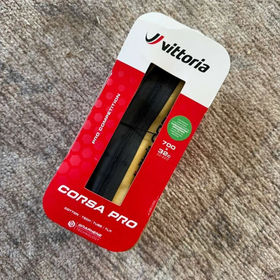 Vittoria Corsa Pro TLR Tubeless Tire 700x32mm - FAST Shipping