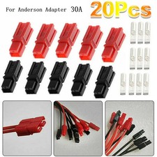 Connectors Power Pole 5 Pairs 30 Amp Red Black for Anderson Style Plugs Marine