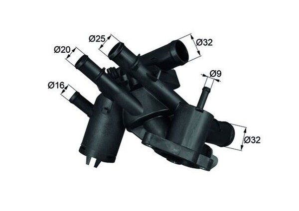 Thermostat KüHlmittel Mahle Tm 4 109 FüR Vw Bora Golf 1J5 1J6 1J2 1J1 1 Variant-image