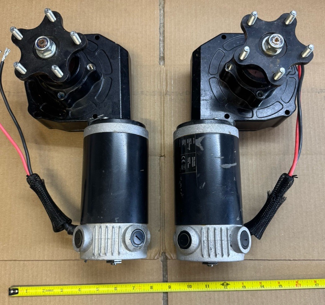 Jazzy Wheelchair Motor Gearboxes /Large Rc Lawnmower Robotics 12