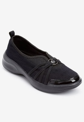 Comfortview Women's CV Sport Greer Slip On Sneaker (Wide Widths Available)