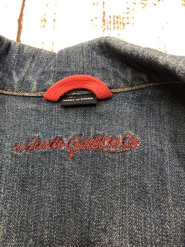 Austin Clothing Co Denim Jean Jacket Girls Size XL(16) Blue Cruiser Jean Jacket - Picture 2 of 9