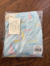 NWT Boys Beaufort Bonnet Sandyport Sailboat Swim Trunks Size 6