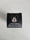  Disney Parks Mickey Mouse set of 3 PGA Disney World Sleeve of Golf Balls New — photo 4